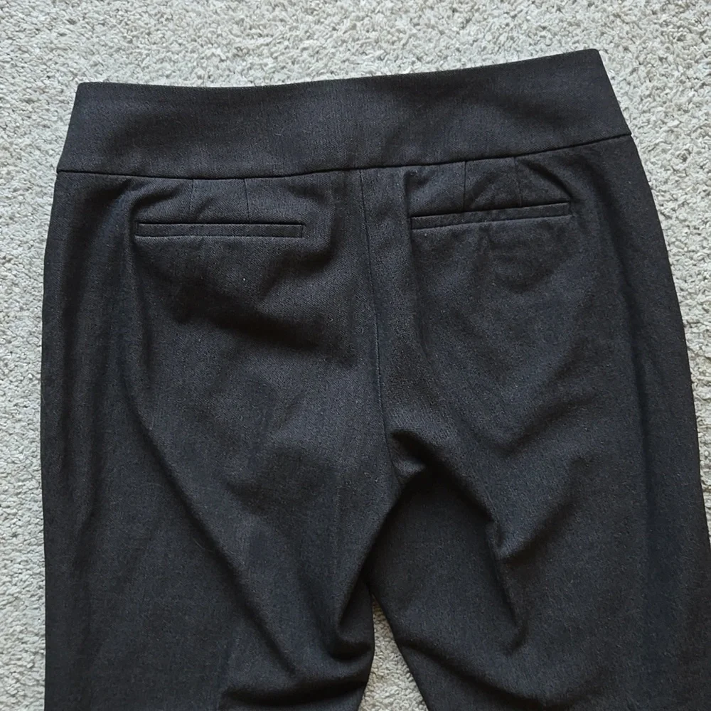 Ann Taylor LOFT Gray Julie Bootcut Bi-Stretch Pants Women’s 10 - Picture 11 of 13